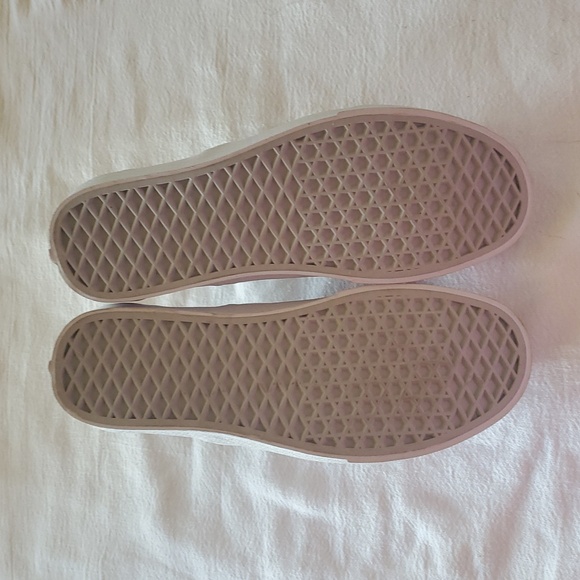 Vans Custom Kicks University of Wisconsin Slip-On Sz. M 7.5 W 9 Shoes Sneakers - Picture 7 of 9